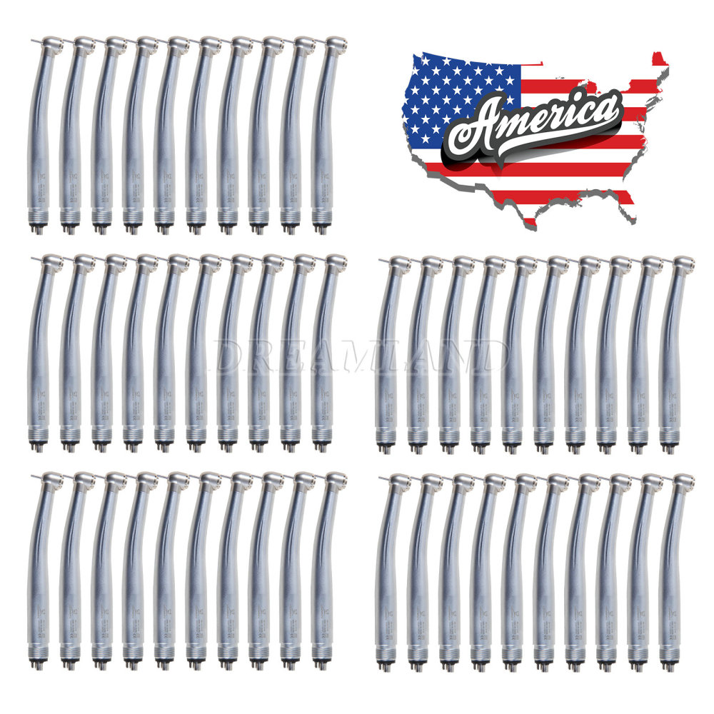 10* Yabangbang Dental High Speed Handpiece Push Turbine 4 Hole Fit NSK Pana Max Standard head YBA4