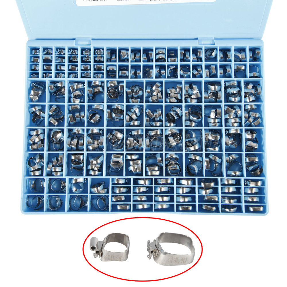 Dental Orthodontic 1st Molar M series Bands Convertible Roth/MBT Double/Single Tube M1 M2 M3 M4 M5