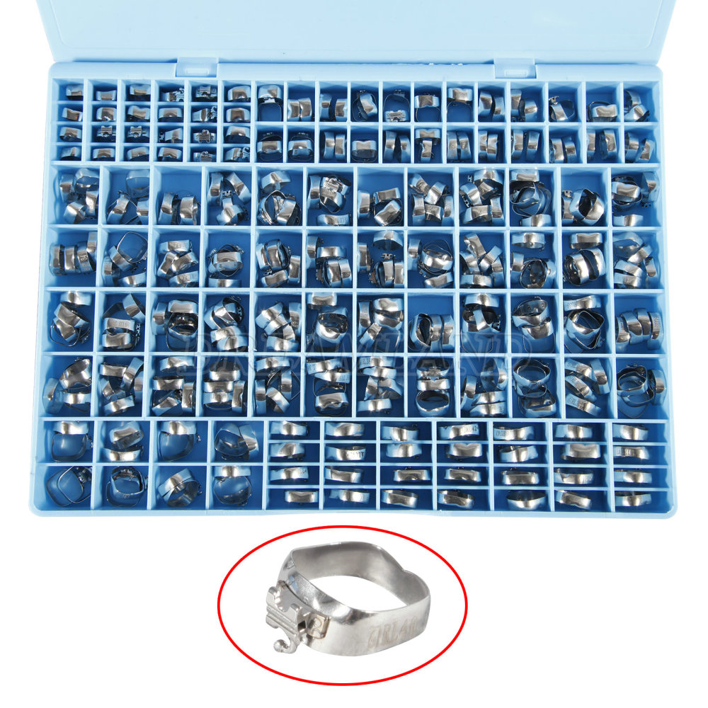 Dental Orthodontic 1st Molar M series Bands Convertible Roth/MBT Double/Single Tube M1 M2 M3 M4 M5