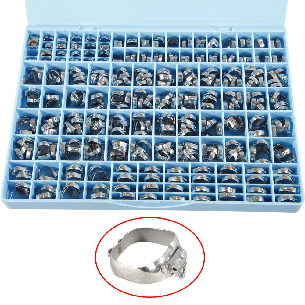 Dental Orthodontic 1st Molar M series Bands Convertible Roth/MBT Double/Single Tube M1 M2 M3 M4 M5