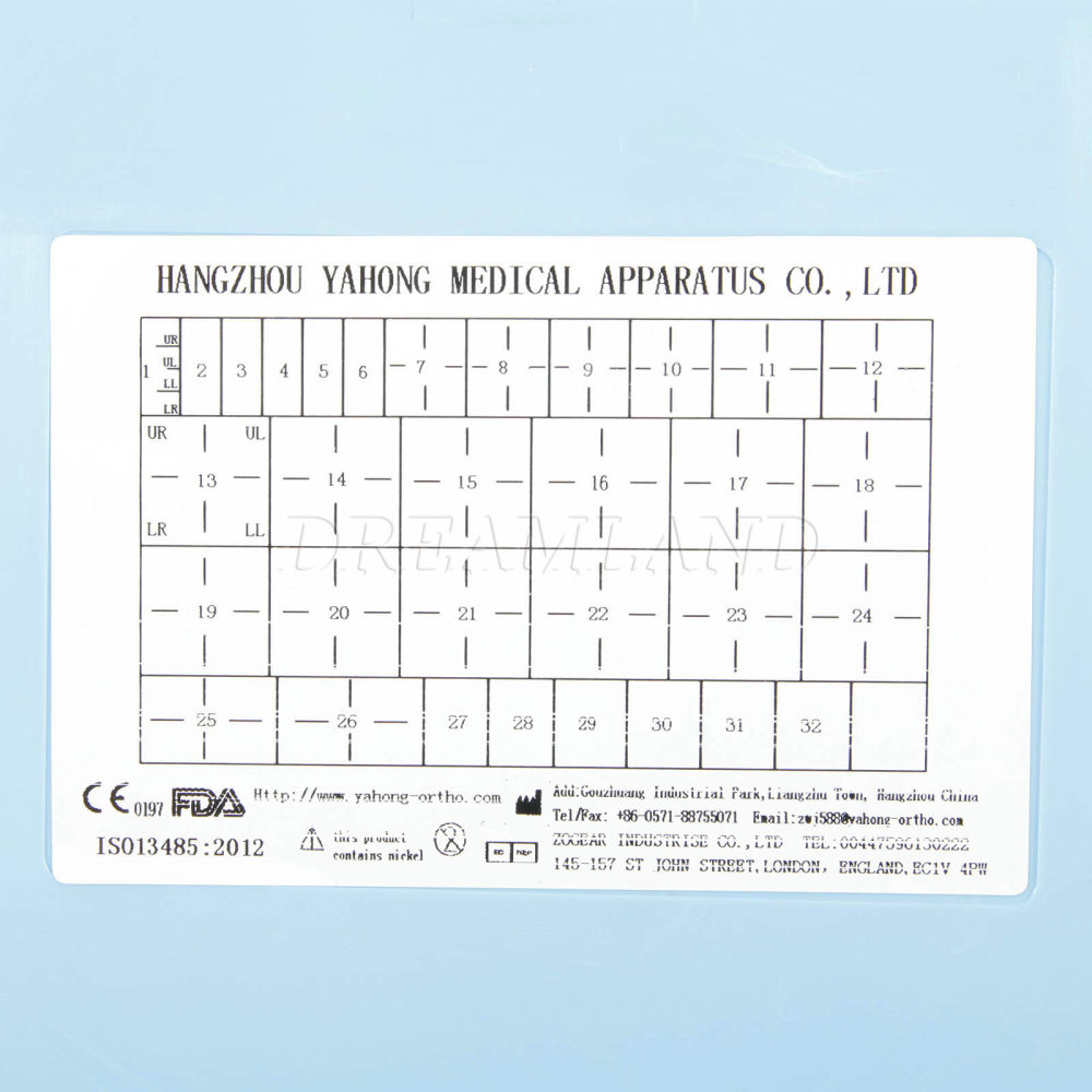 85 Sets Dental Buccal Tube 1st Molar Double/Single Roth/MBT Non/Convertible G1 G2 G3 G4