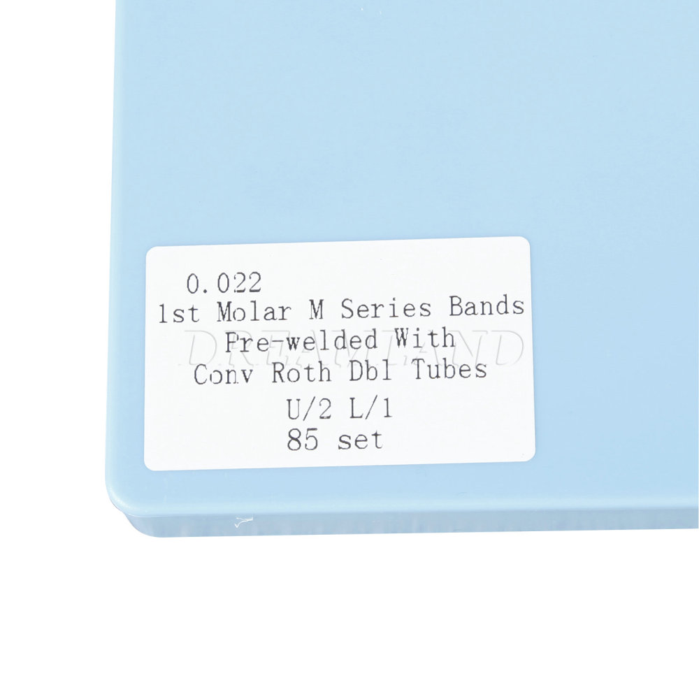 Dental Orthodontic 1st Molar M series Bands Convertible Roth/MBT Double/Single Tube M1 M2 M3 M4 M5