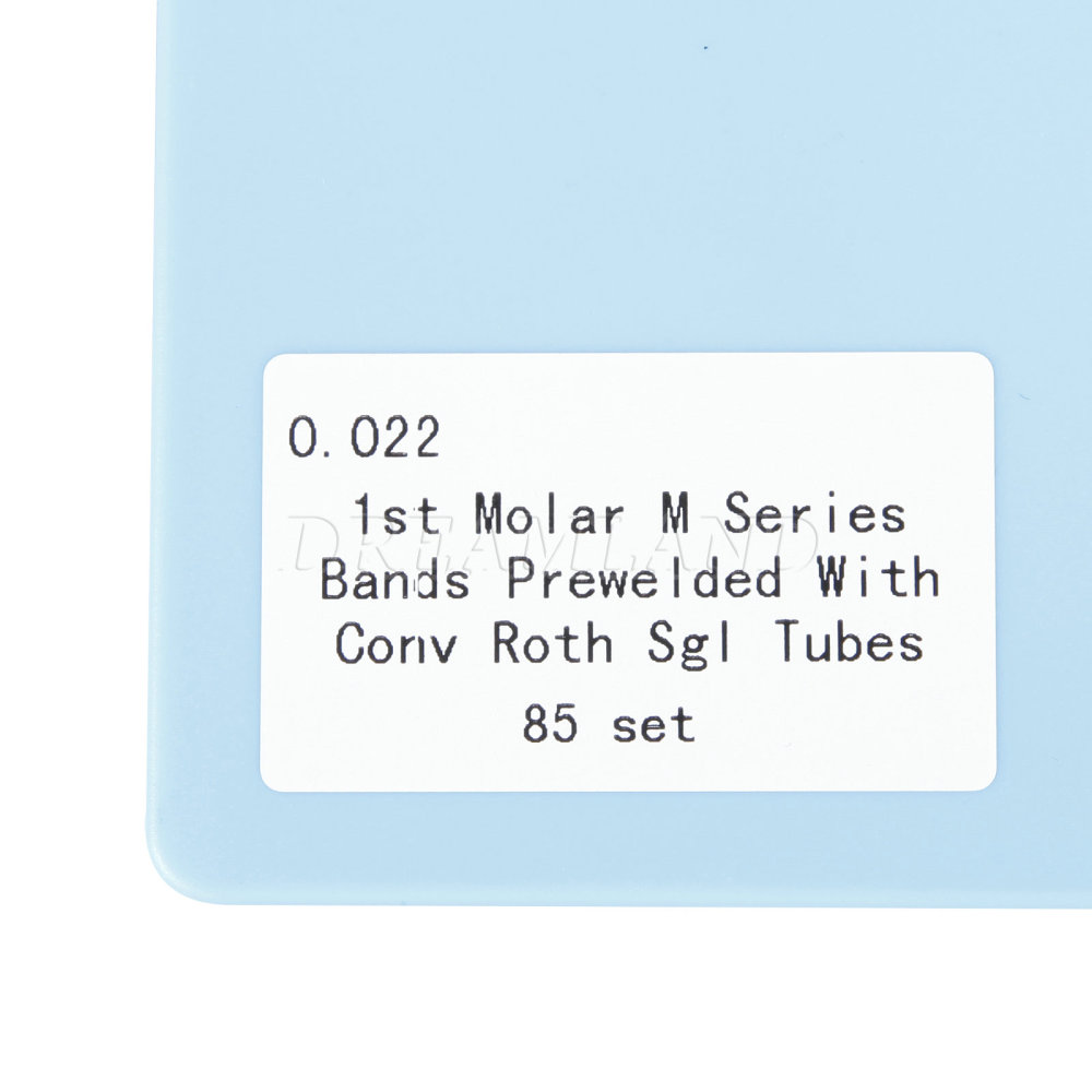 Dental Orthodontic 1st Molar M series Bands Convertible Roth/MBT Double/Single Tube M1 M2 M3 M4 M5