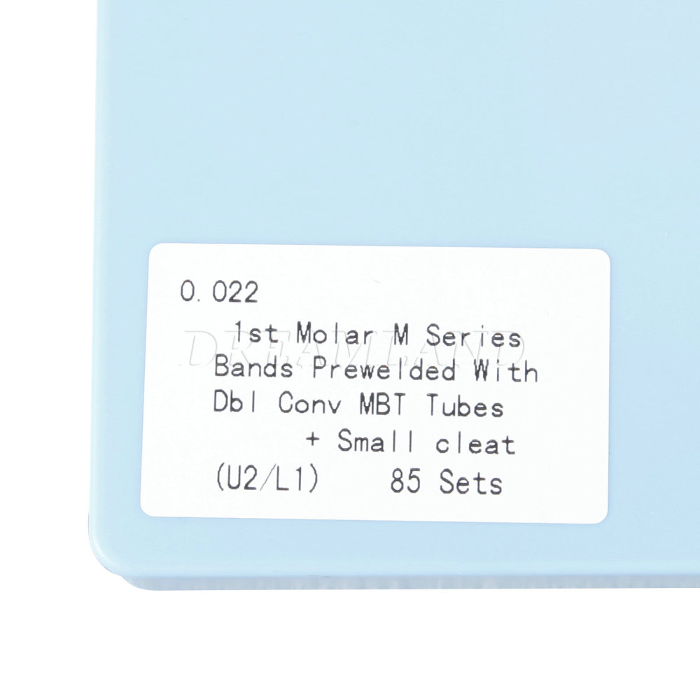 Dental Orthodontic 1st Molar M series Bands Convertible Roth/MBT Double/Single Tube M1 M2 M3 M4 M5