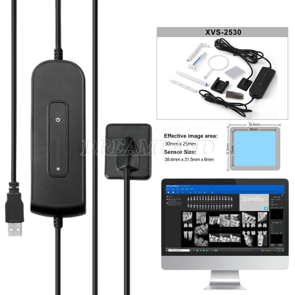 Dental X Ray Unit Digital Machine High Frequency Image System/Digital Ray Sensor Size 1 /Size 2
