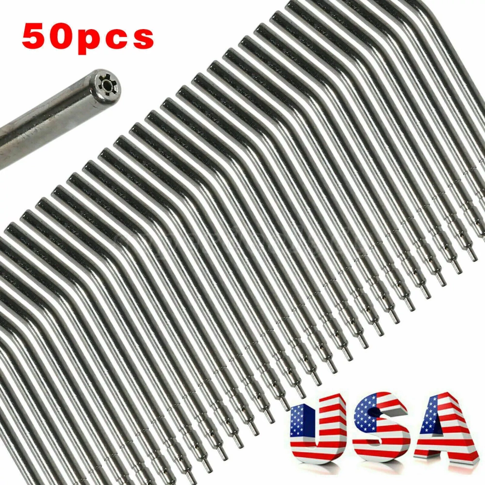 Dental  Metal Alloy Spray Nozzles Tips for 3-Way Air Water Syringe Tube