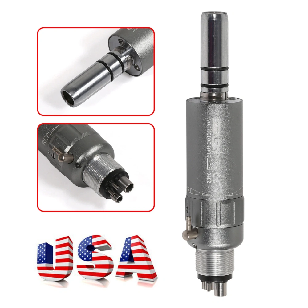 Dental Slow Low Speed latch type Contra Angle Handpiece/ Straight Handpiece/ air Motor 2/4Hole