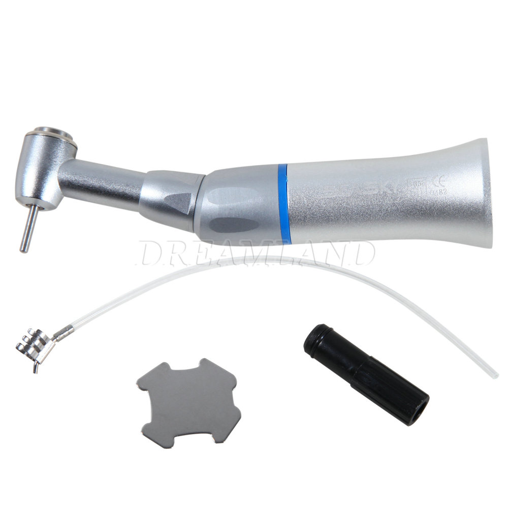 Dental Push Button Contra Angle Slow Low Speed Handpiece fit 1.6mm FG burs