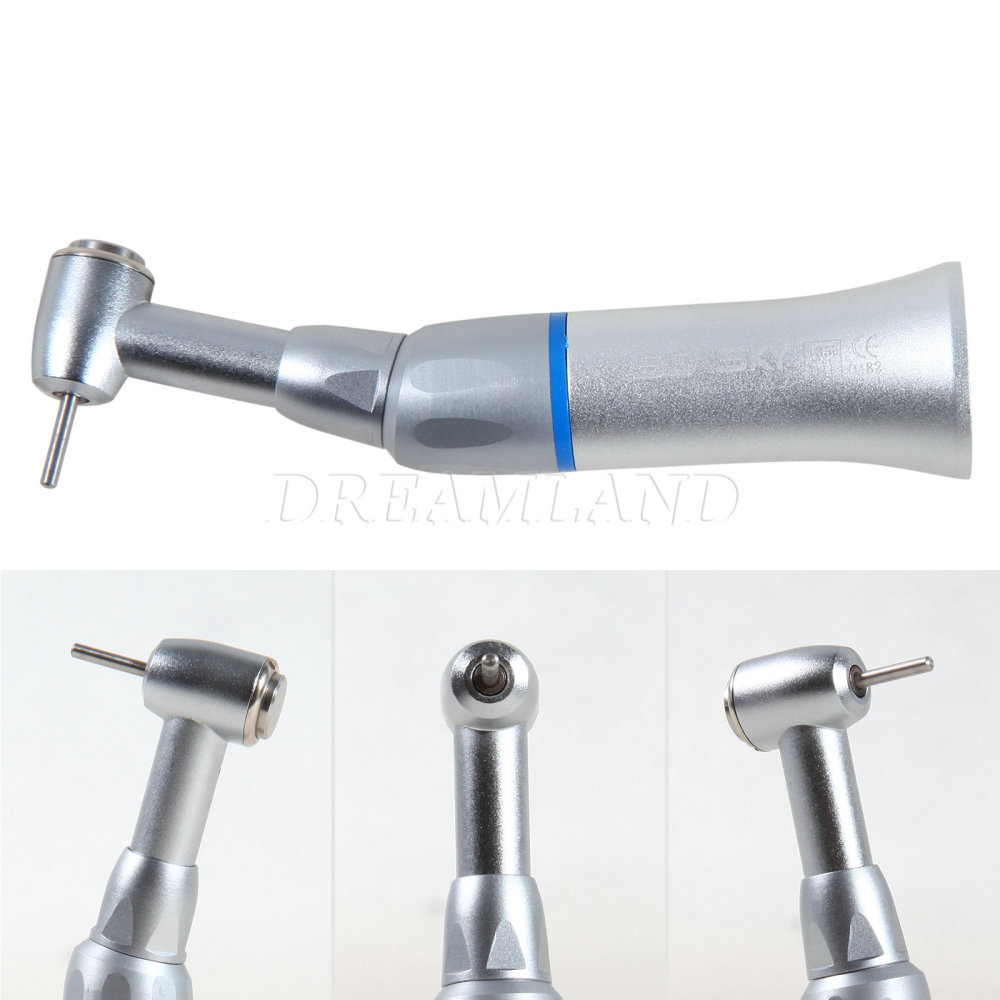 Dental Push Button Contra Angle Slow Low Speed Handpiece fit 1.6mm FG burs