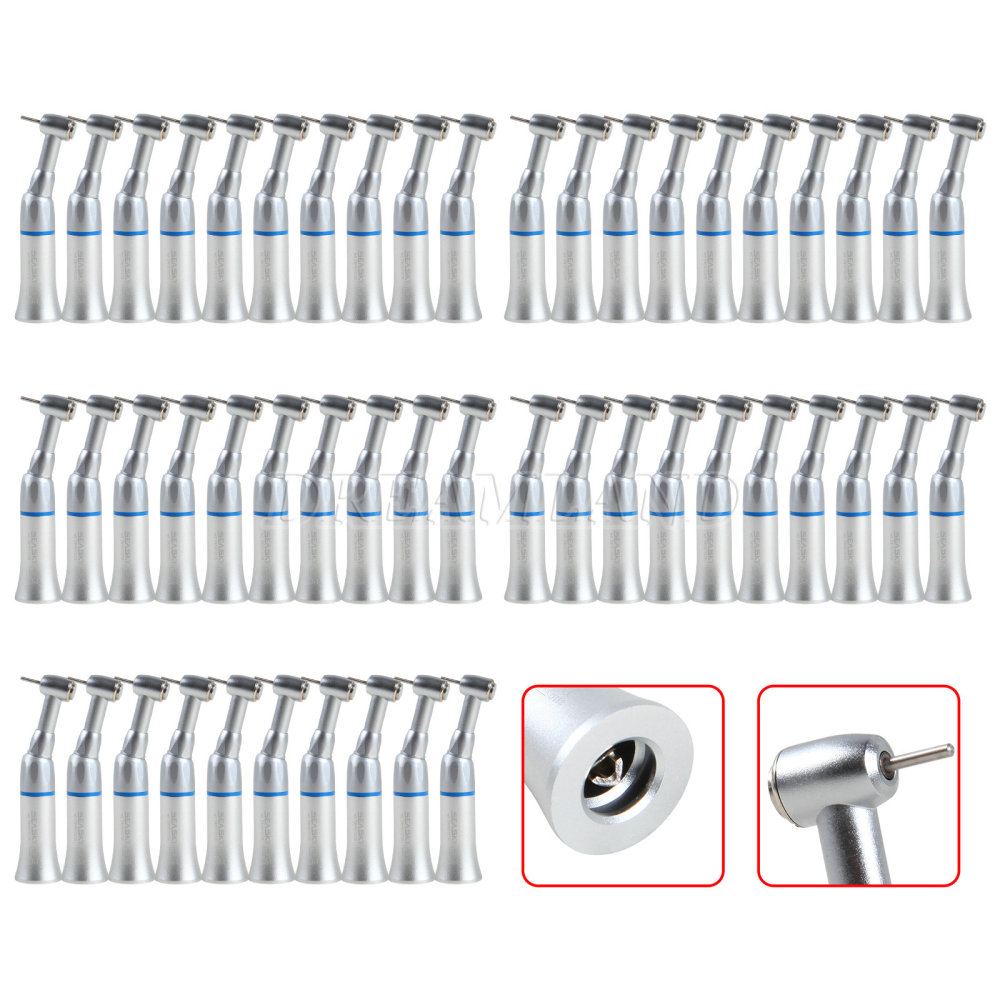 Dental Push Button Contra Angle Slow Low Speed Handpiece fit 1.6mm FG burs