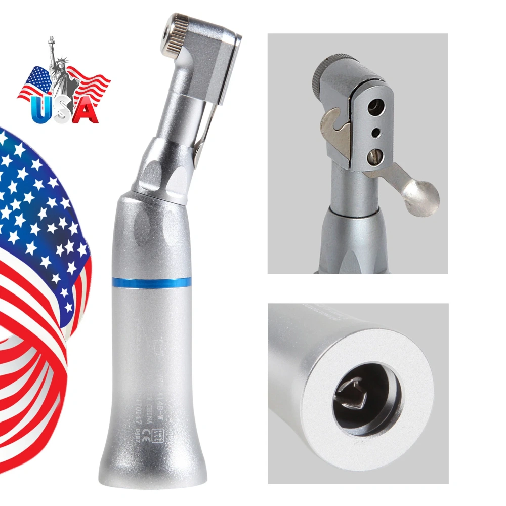 yabangbang Dental Slow Low Speed Push button Contra Angle/ Latch contra angle Handpiece/ Straight Handpiece/ air Motor 2/4Hole