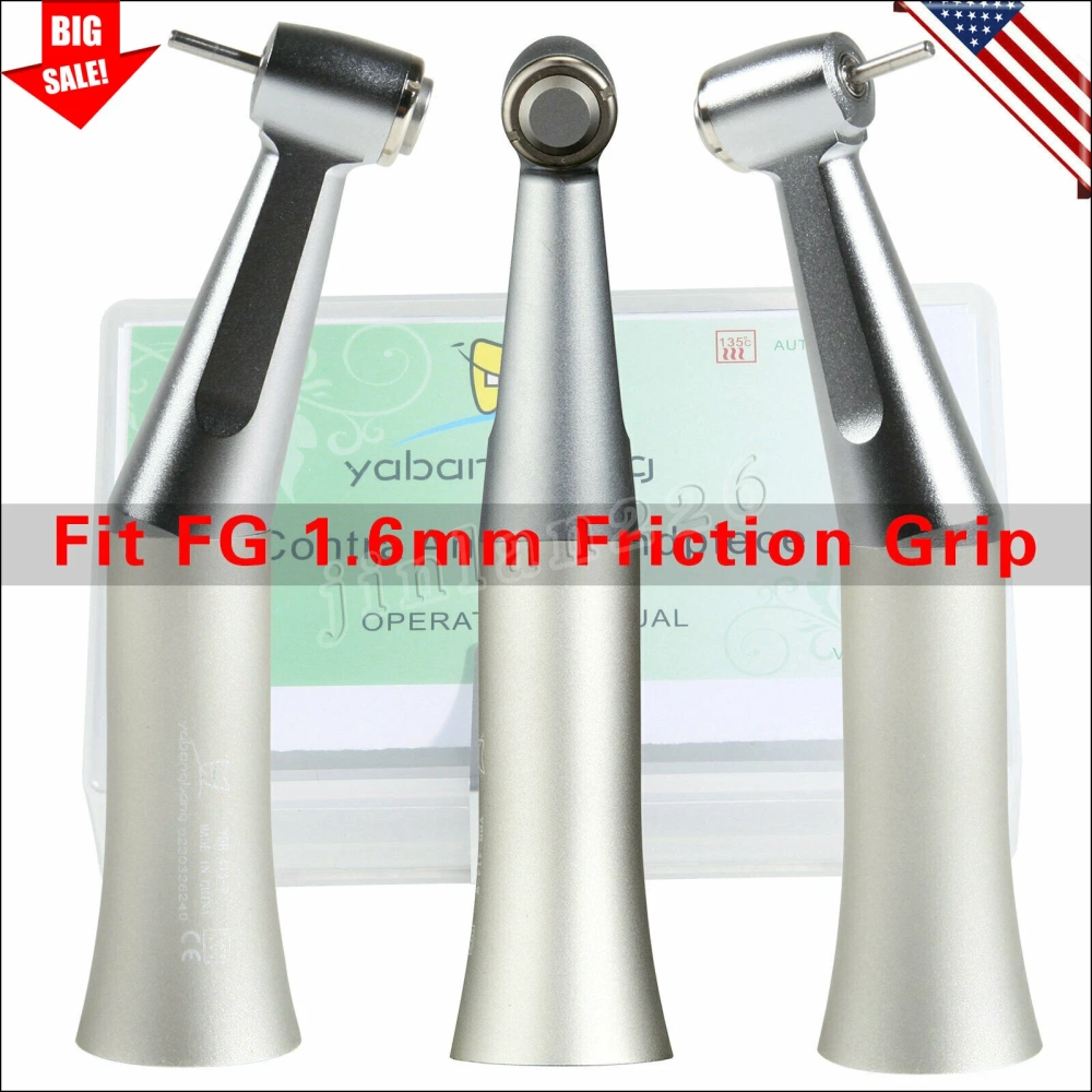 NSK Style Dental Slow Low Speed Push button Contra Angle Handpiece( 2.35MM/1.6MM)/ Straight Handpiece/ air Motor 2/4Hole