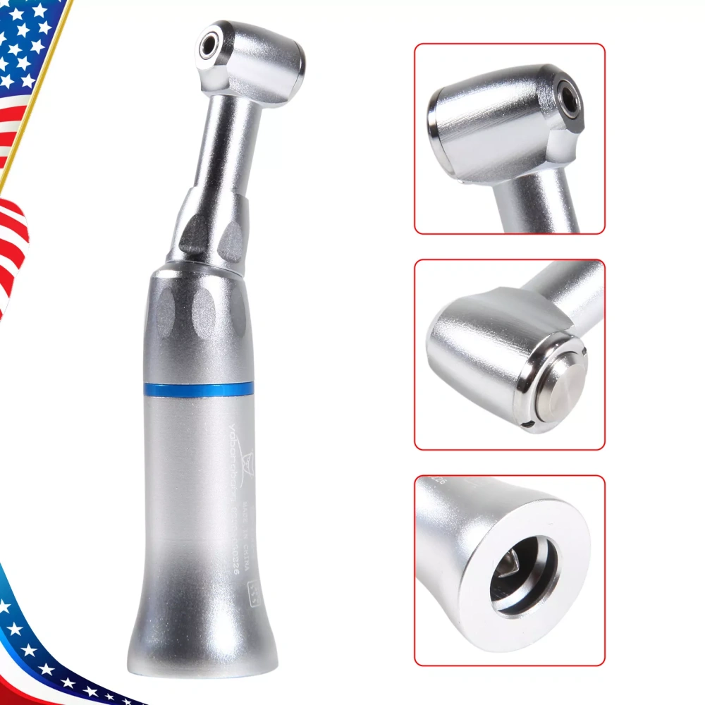 yabangbang Dental Slow Low Speed Push button Contra Angle/ Latch contra angle Handpiece/ Straight Handpiece/ air Motor 2/4Hole