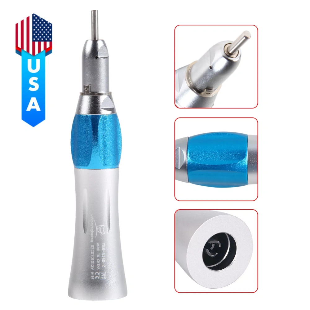 yabangbang Dental Slow Low Speed Push button Contra Angle/ Latch contra angle Handpiece/ Straight Handpiece/ air Motor 2/4Hole