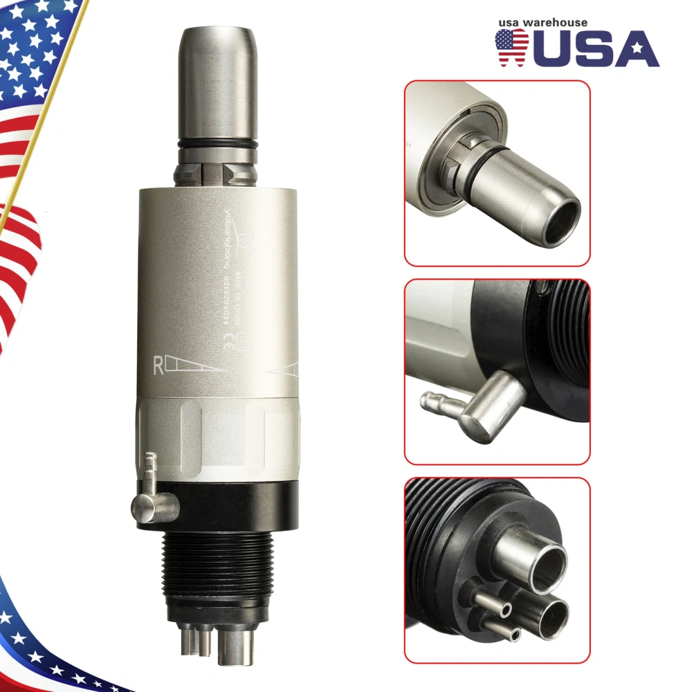 NSK Style Dental Slow Low Speed Push button Contra Angle Handpiece( 2.35MM/1.6MM)/ Straight Handpiece/ air Motor 2/4Hole