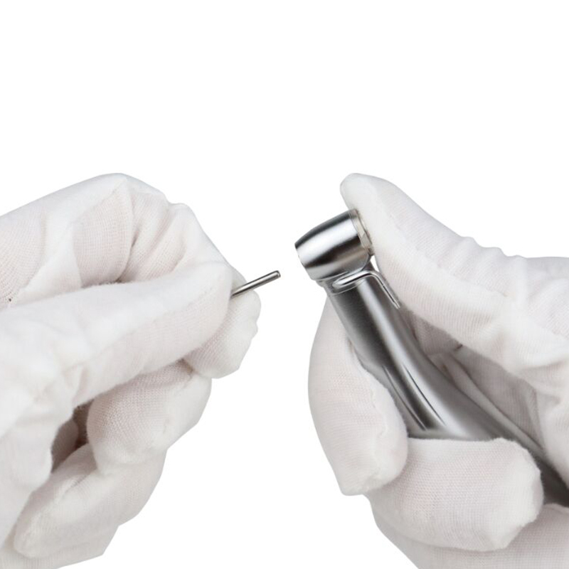 Extra water way Dental LED Fiber Optic Contra Angle 1:5 Electric Handpiece fit NSK STYLE Standard head