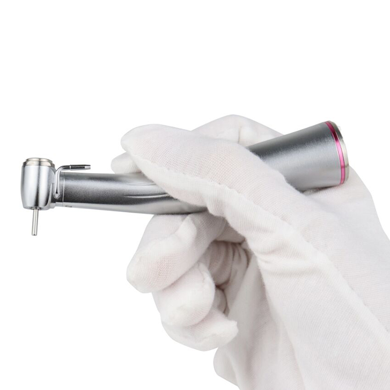 Extra water way Dental LED Fiber Optic Contra Angle 1:5 Electric Handpiece fit NSK STYLE Standard head