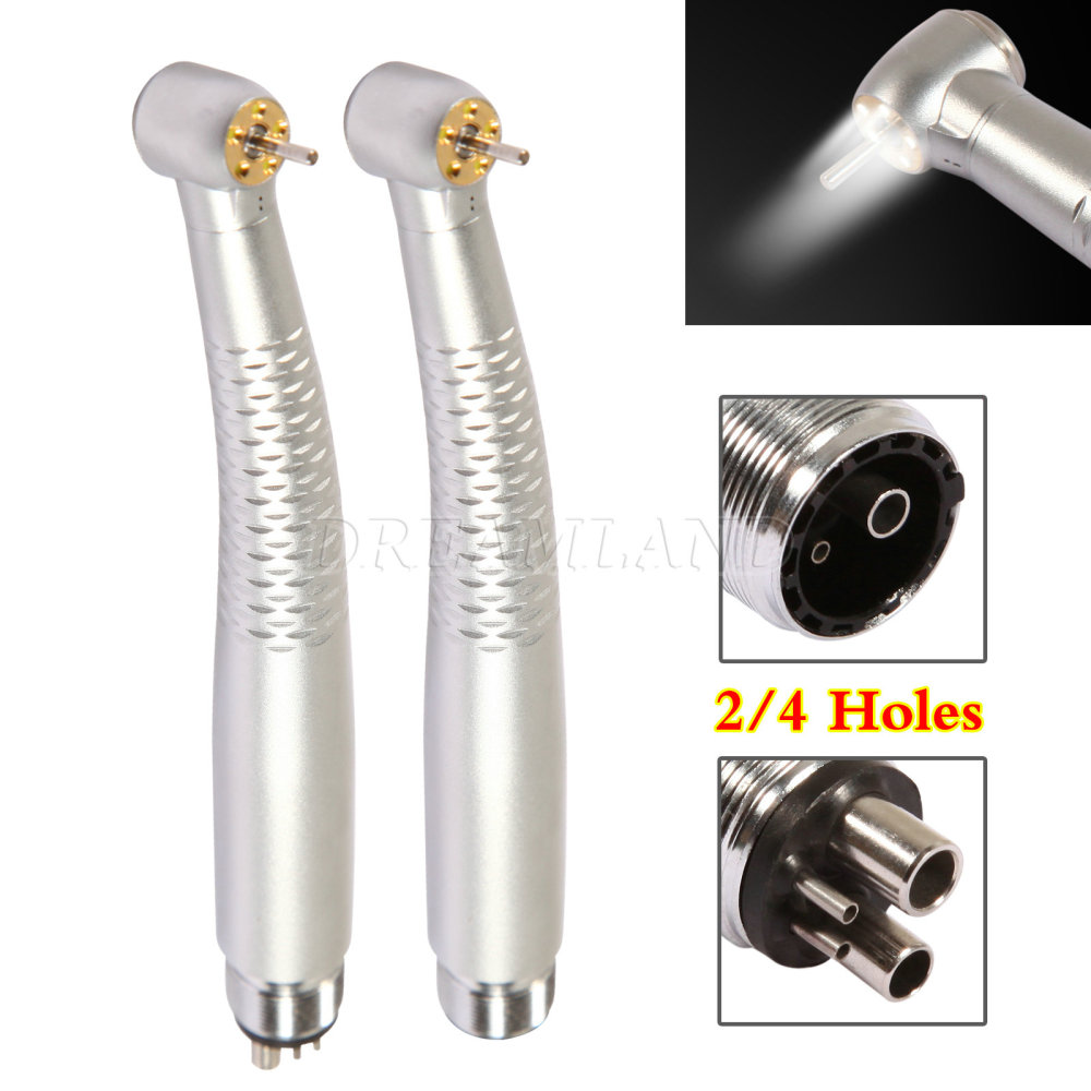 Dental E-generator Shadowless 6 LED High Speed Handpiece 6 Way Sprays 2/4Hole