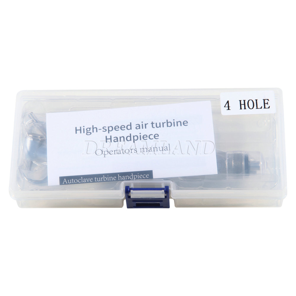 Dental LED E-generator Shadowless Ring 6 Lamp High Speed Handpiece 4/ 2Holes standard head