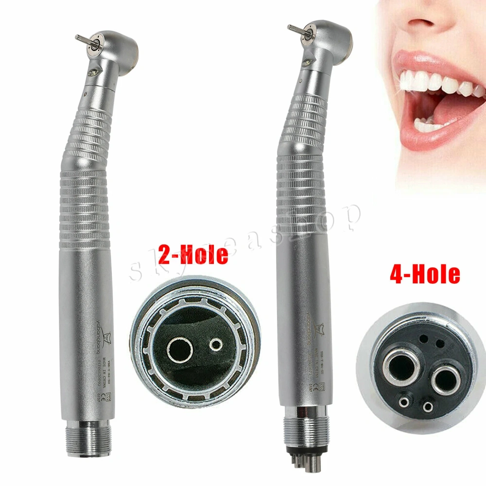 E-generator Dental LED Fiber Optic High Speed Handpiece 2 Hole/4 Holes large head