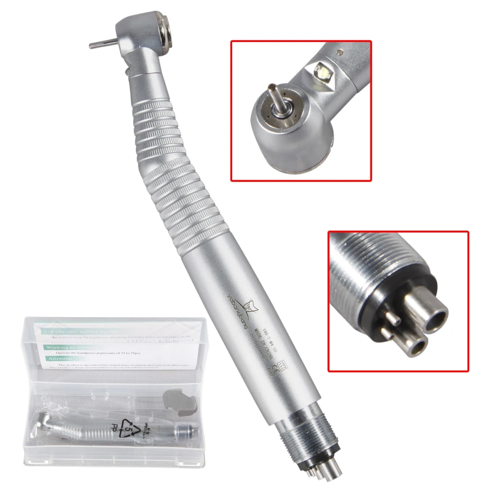 E-generator Dental LED Fiber Optic High Speed Handpiece 2 Hole/4 Holes large head