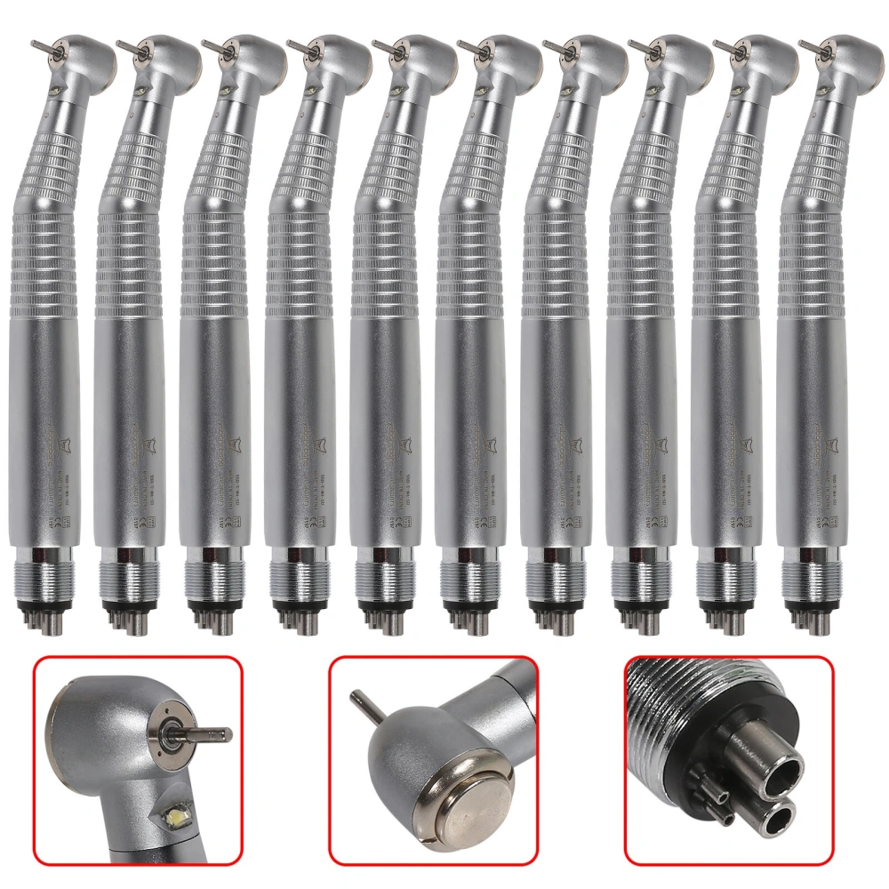 E-generator Dental LED Fiber Optic High Speed Handpiece 2 Hole/4 Holes large head