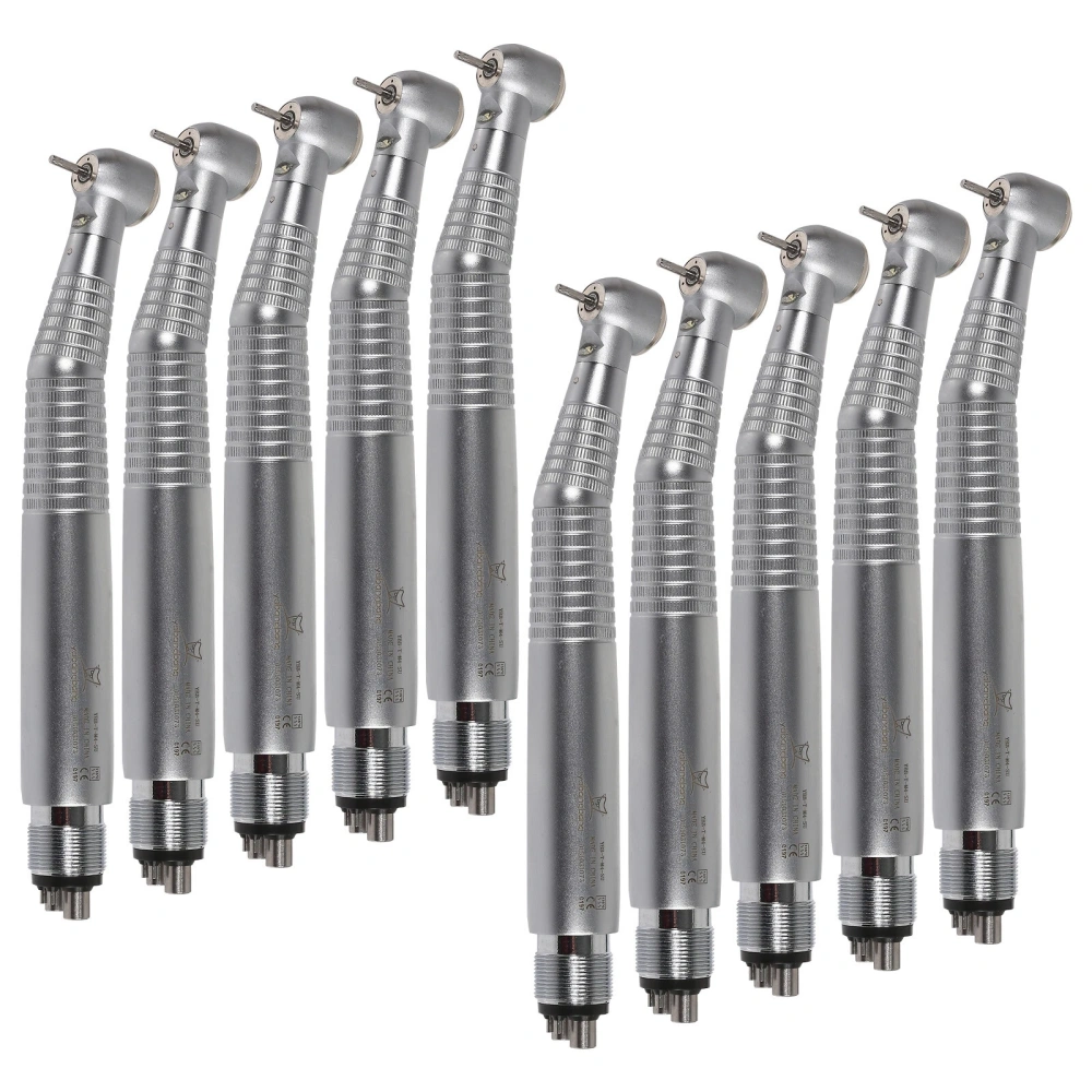 E-generator Dental LED Fiber Optic High Speed Handpiece 2 Hole/4 Holes large head