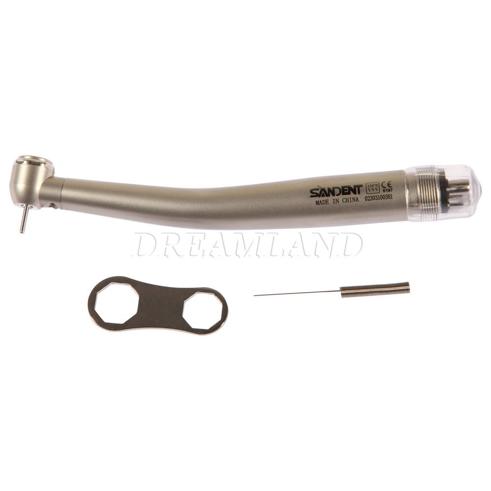 NSK Style Dental Fiber Optic LED E-generator high speed handpiece 4 Hole/ 2Hole Turbine closed rotor