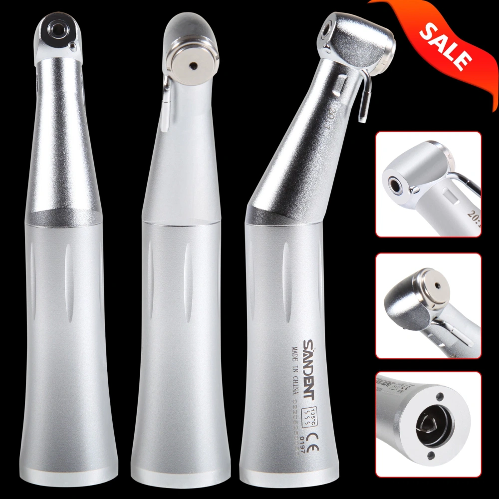 NSK Style SG20 Dental Implant 20:1 Reduction Contra Angle Handpiece Push Button