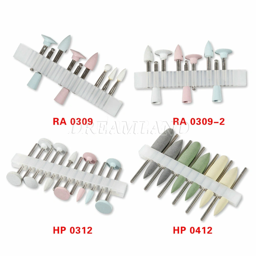 Dental RA/HP 2.35 Burs Porcelain/Composite Polishing Kit fit Low Speed Contra angle Handpiece/straight handpiece