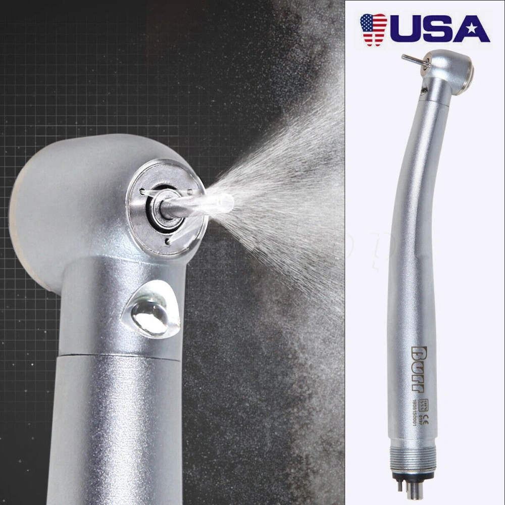 NSK Style Dental Fiber Optic LED E-generator high speed handpiece 4 HOLE/2HOLE BURR