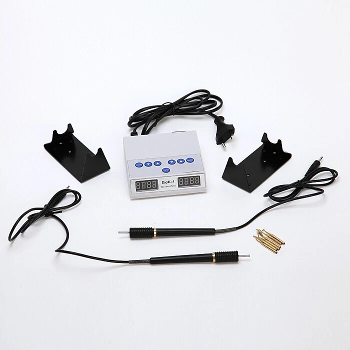 Dental Lab  Electric Waxer Machine 2 Knife Pen + 6 Tips Wax Carving Heating Pencil