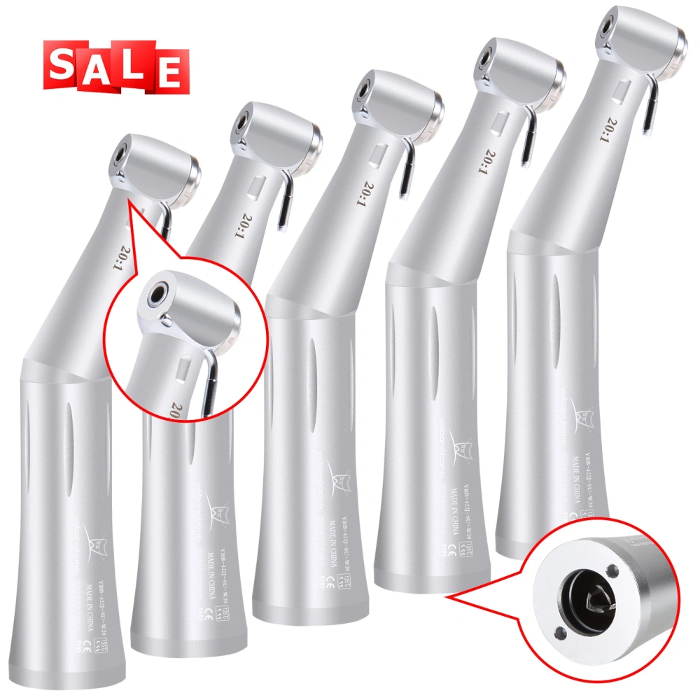 NSK Style Dental 20:1 Reduction Implant Fiber Optic Contra Angle Handpiece NY