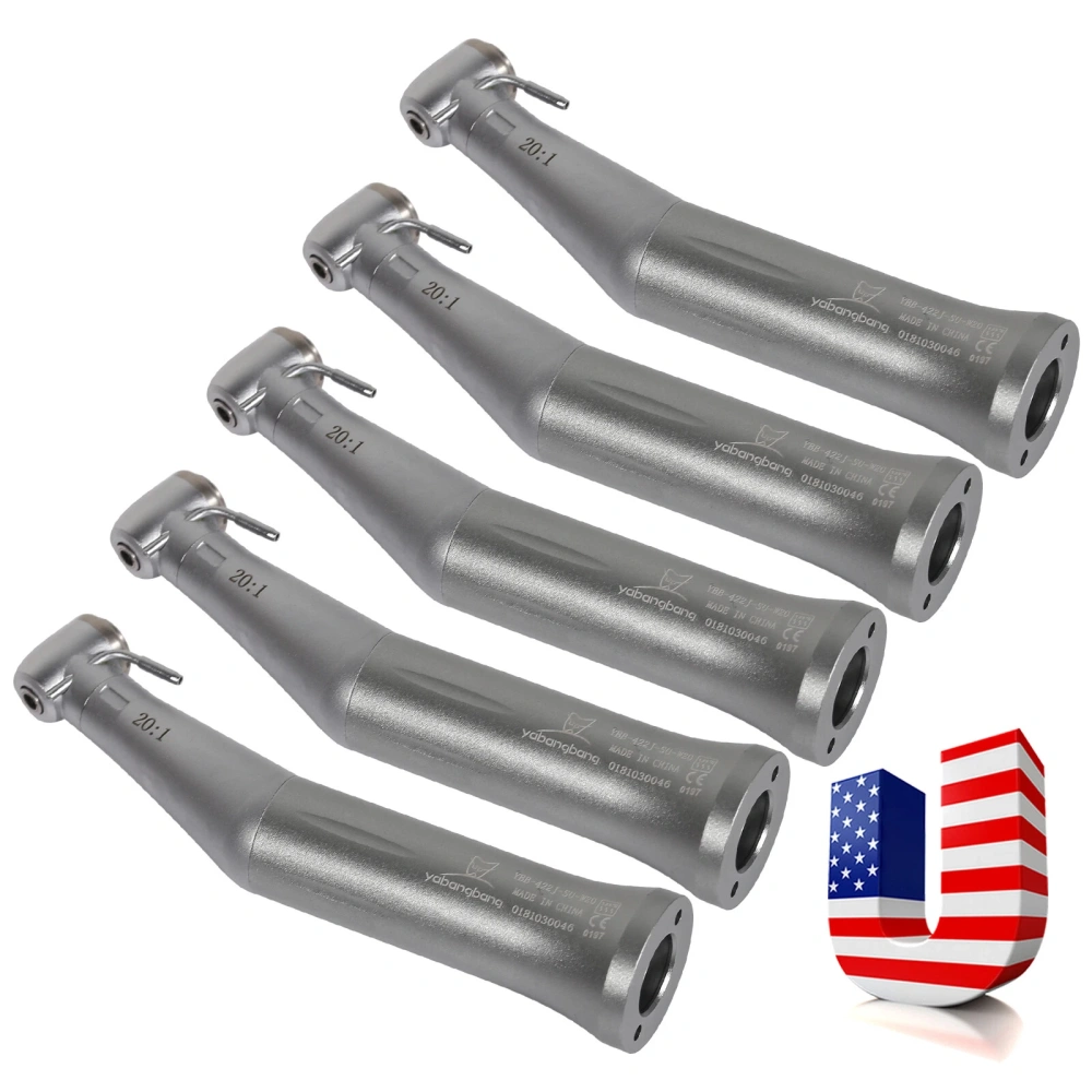 NSK Style Dental 20:1 Reduction Implant Fiber Optic Contra Angle Handpiece NY