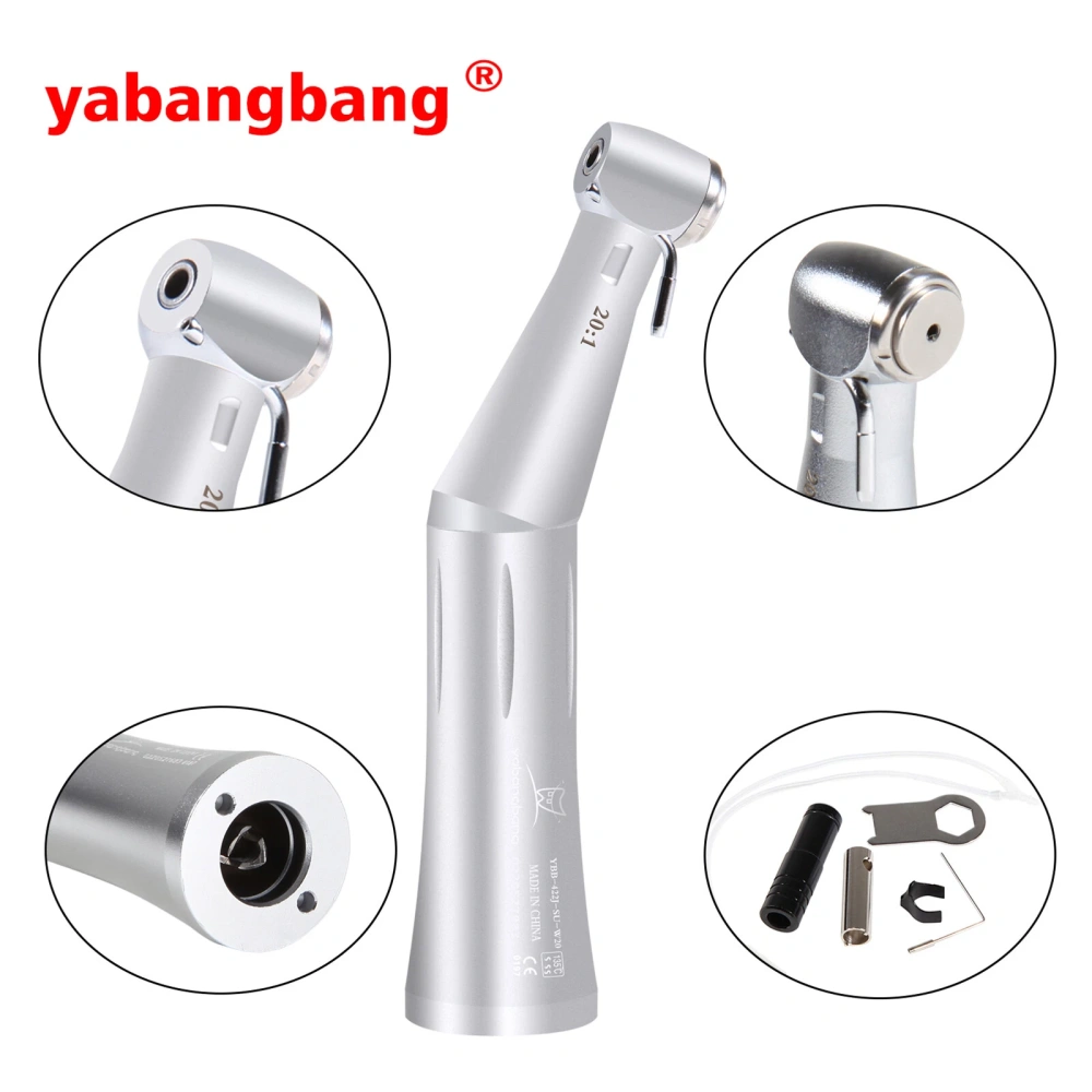 NSK Style Dental 20:1 Reduction Implant Fiber Optic Contra Angle Handpiece NY