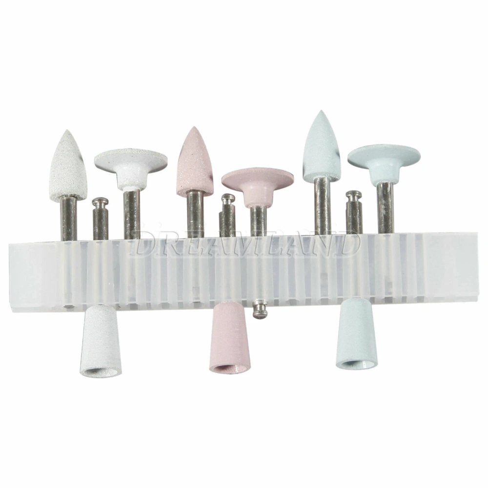 Dental RA/HP 2.35 Burs Porcelain/Composite Polishing Kit fit Low Speed Contra angle Handpiece/straight handpiece