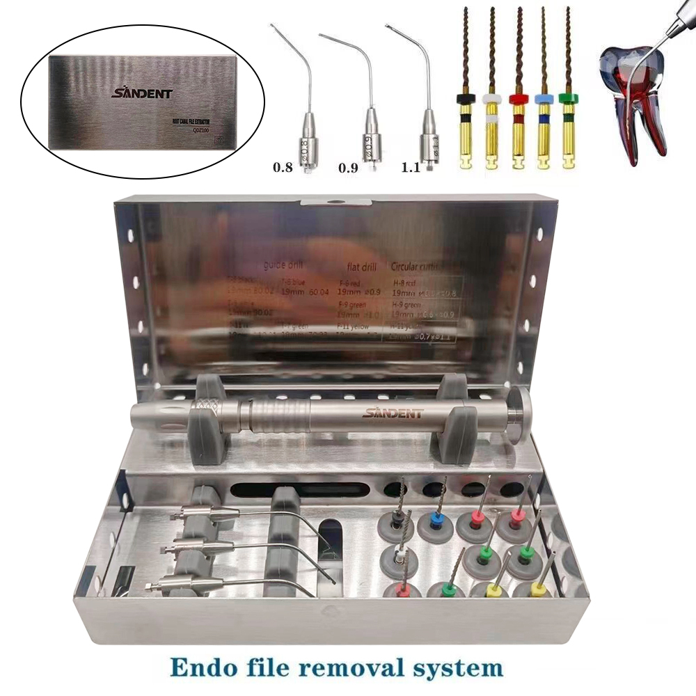 Dental Broken File Extractor Endodontic File Removal System Kits Endo Root Canal
