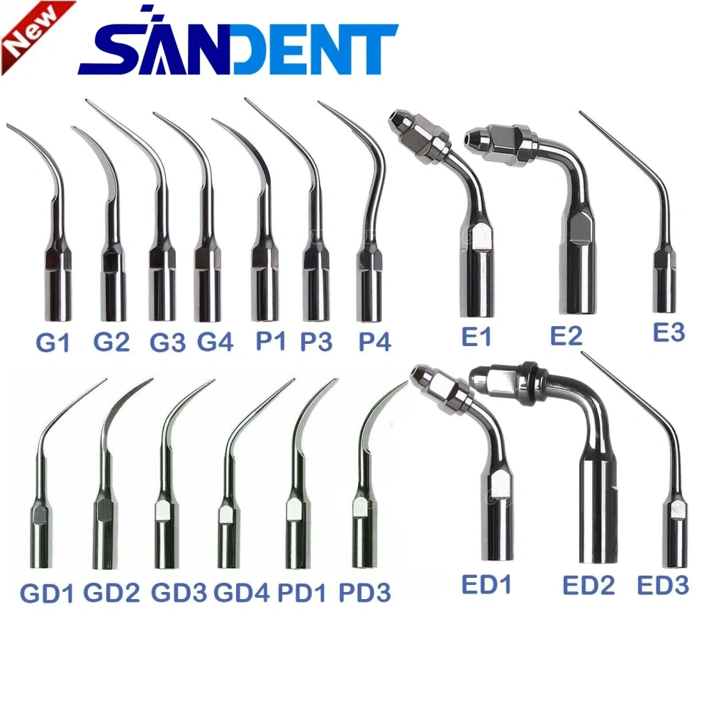 Dental Ultrasonic Piezo Scaler Tips (Scaling+ Endo+Perio) fit EMS WOODPECKER /DTE SATELEC
