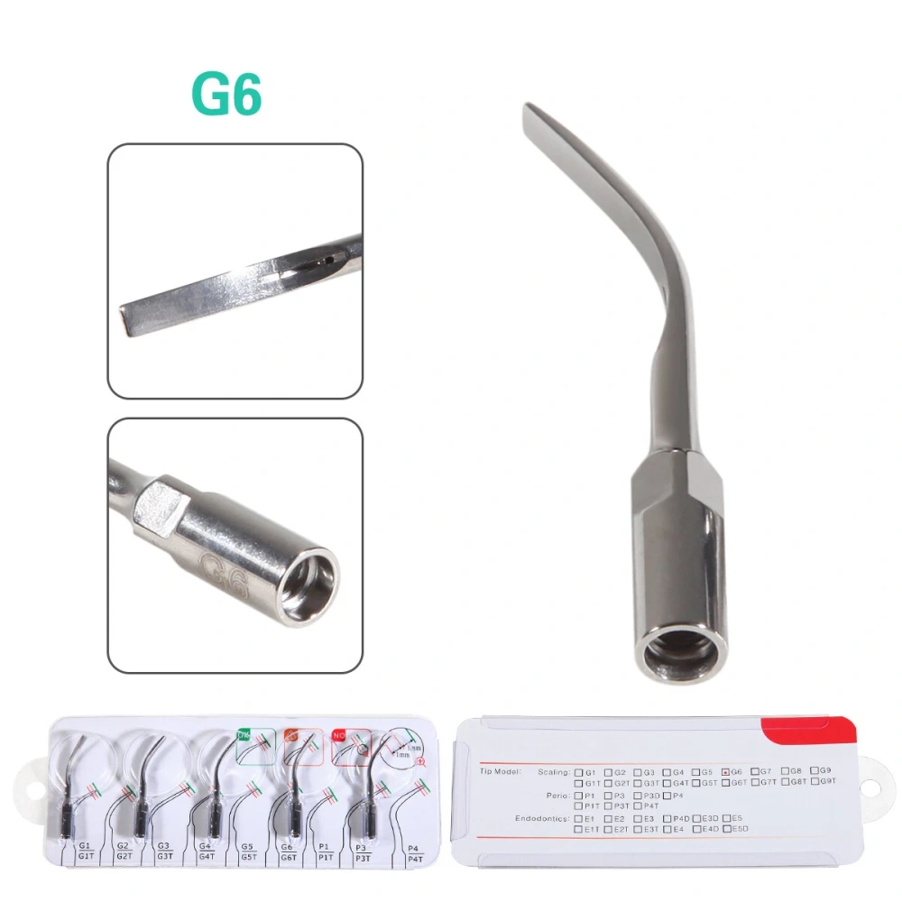 Dental Ultrasonic Piezo Scaler Tips (Scaling+ Endo+Perio) fit EMS WOODPECKER /DTE SATELEC