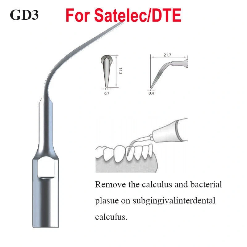 Dental Ultrasonic Piezo Scaler Tips (Scaling+ Endo+Perio) fit EMS WOODPECKER /DTE SATELEC