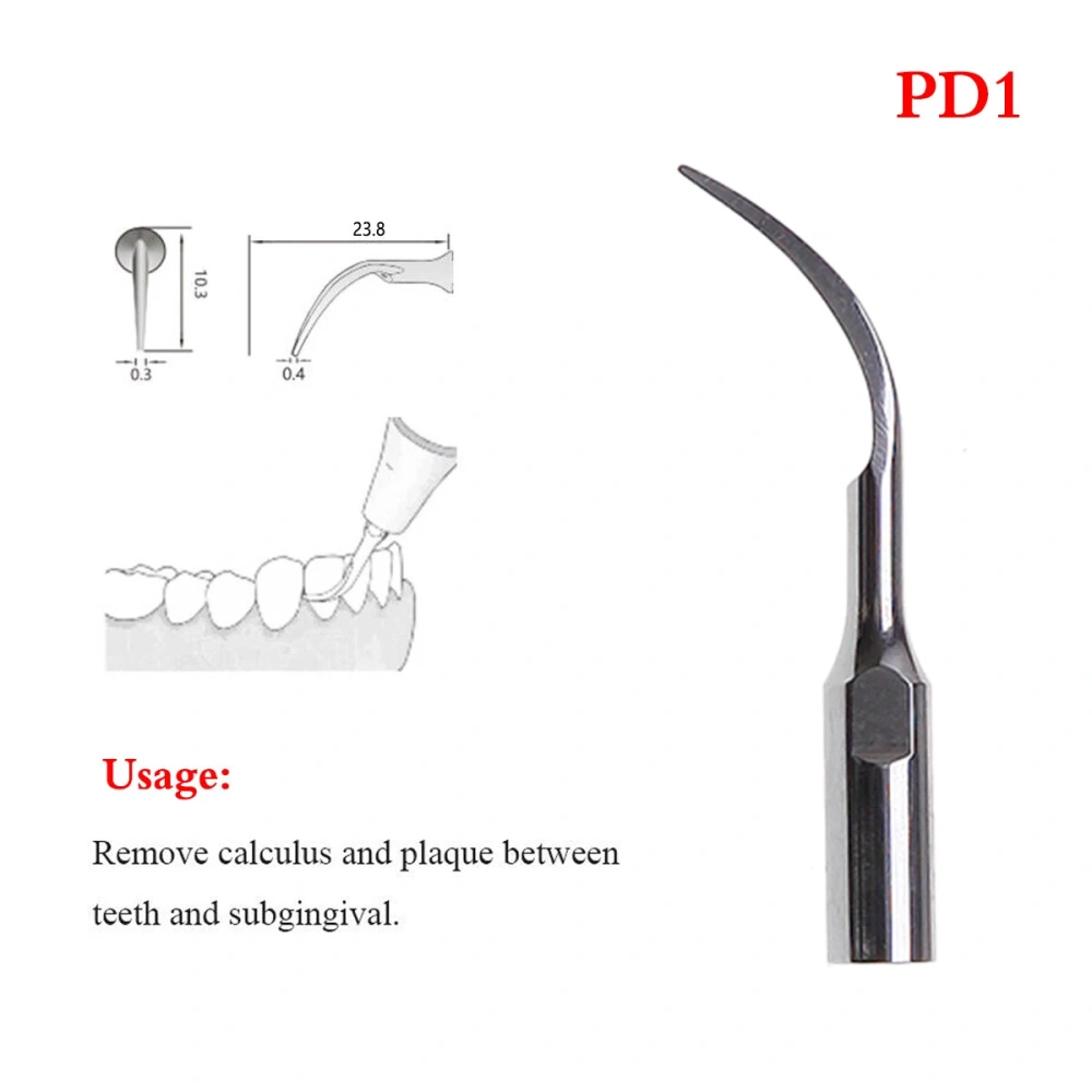 Dental Ultrasonic Piezo Scaler Tips (Scaling+ Endo+Perio) fit EMS WOODPECKER /DTE SATELEC