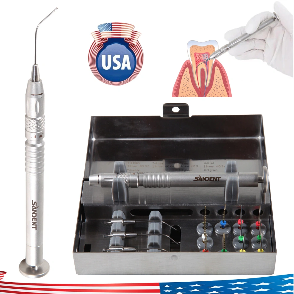 Dental Broken File Extractor Endodontic File Removal System Kits Endo Root Canal