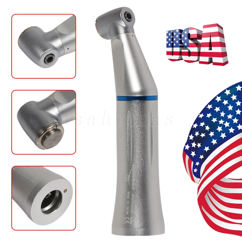 Dental Slow Speed Handpiece Inner Water Contra Angle/ Straight/ Air Motor 4-Hole