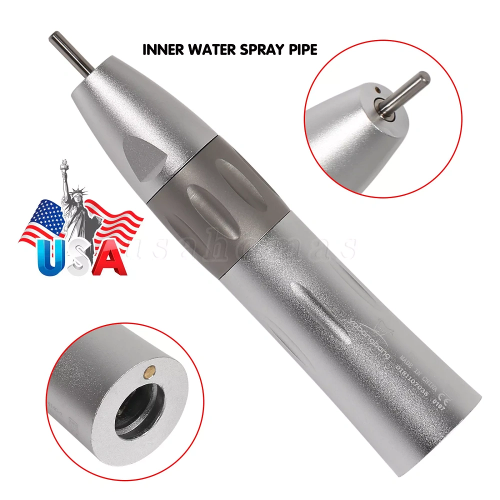 Dental Slow Speed Handpiece Inner Water Contra Angle/ Straight/ Air Motor 4-Hole