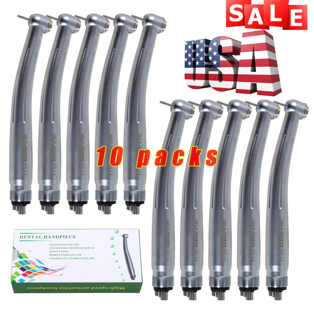 NSK PANA MAX Style Dental High Speed Handpiece Turbine Push Button 4 Hole