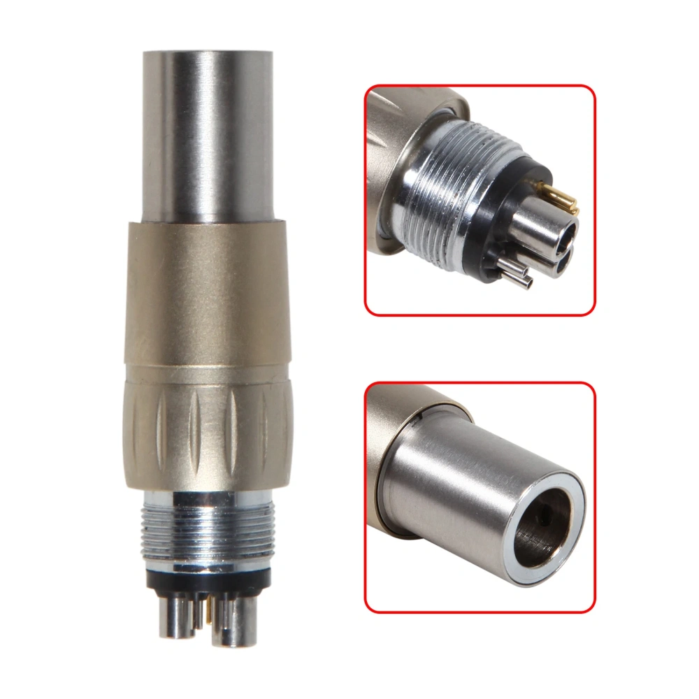 KaVo Style Dental Fiber Optic Turbine Handpiece /6-Hole LED Quick Coupler 360°