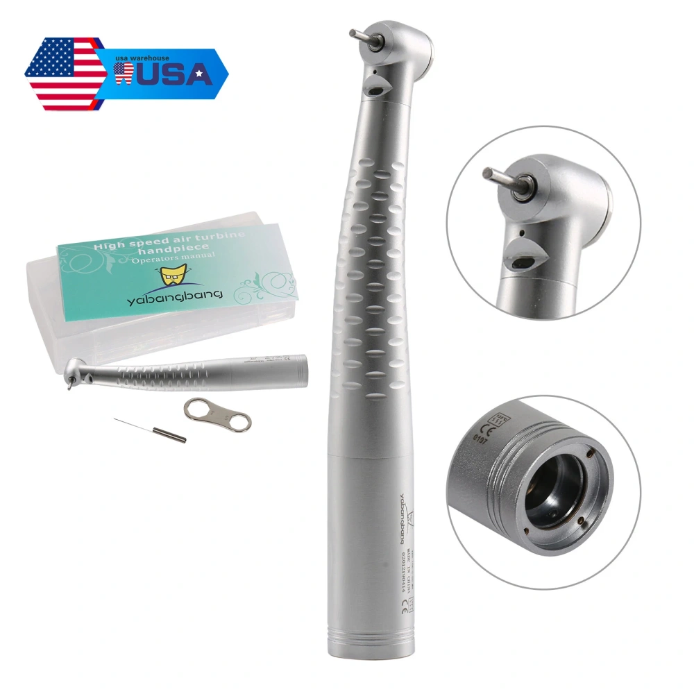 Dental Fiber Optic LED Handpiece High Speed fit KAVO TYPE Quick Coupler 4/6Hole