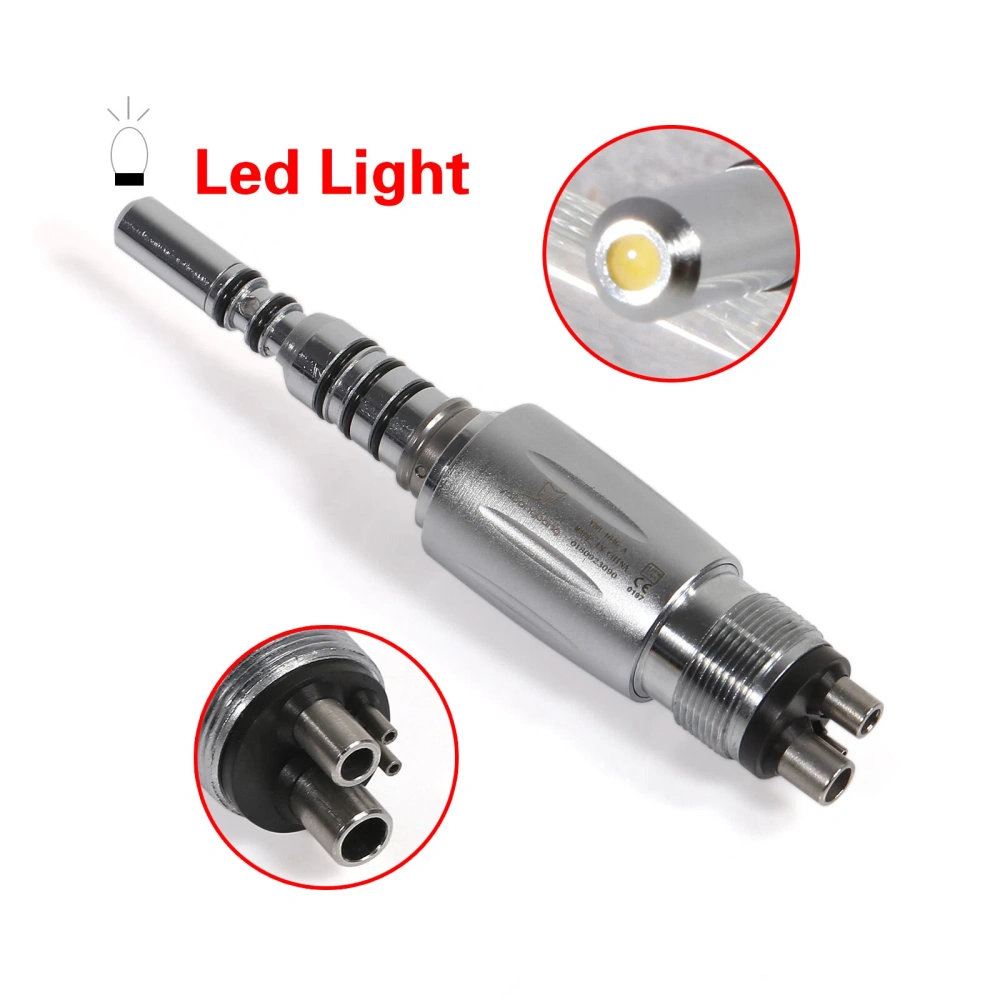 KaVo Style Dental Fiber Optic Turbine Handpiece /6-Hole LED Quick Coupler 360°