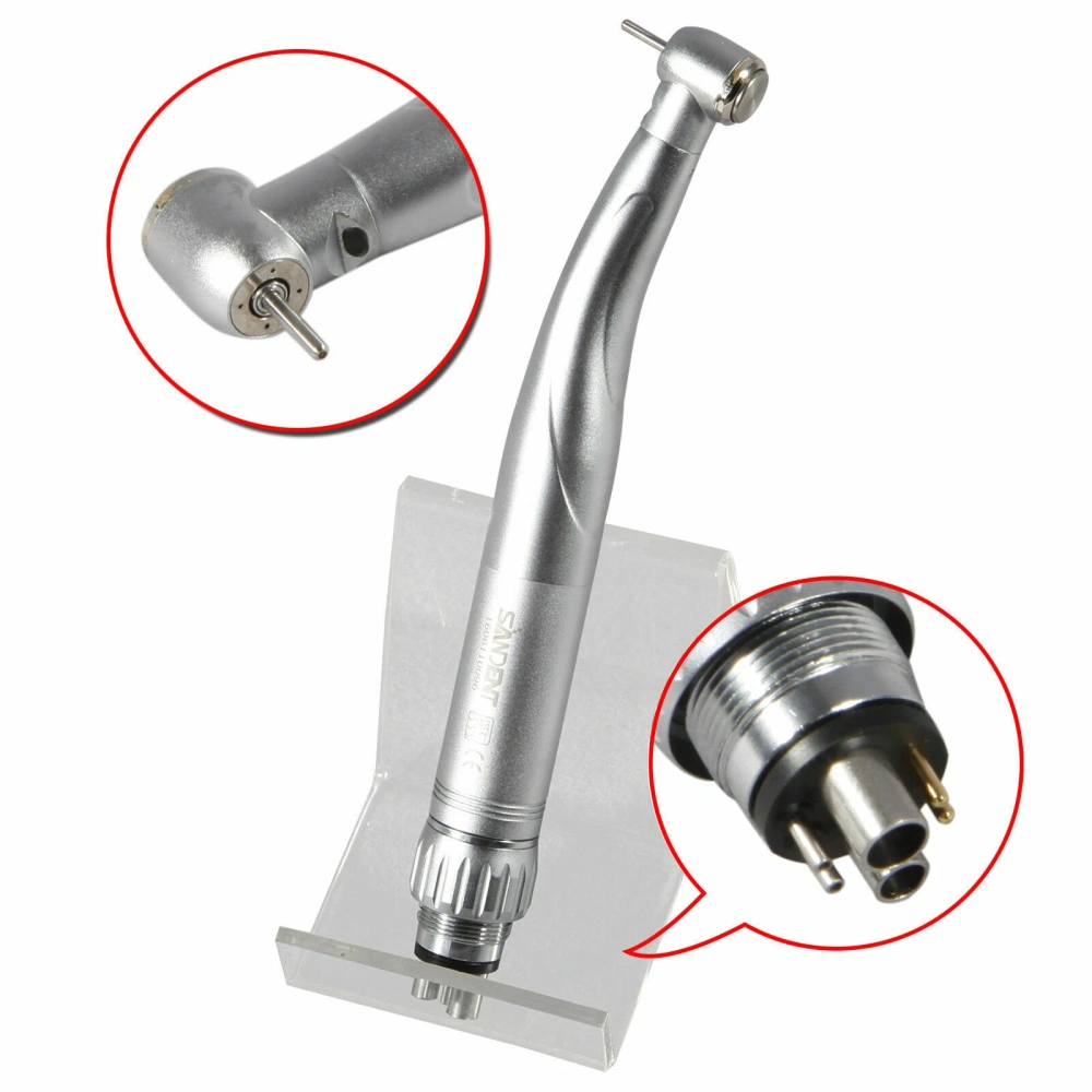 SANDENT Dental High Speed Handpiece Fiber Optic Turbine For KaVo Multiflex Coupler 4/6 Hole