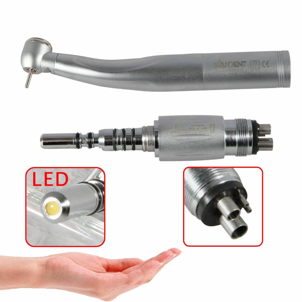 SANDENT Dental High Speed Handpiece Fiber Optic Turbine For KaVo Multiflex Coupler 4/6 Hole